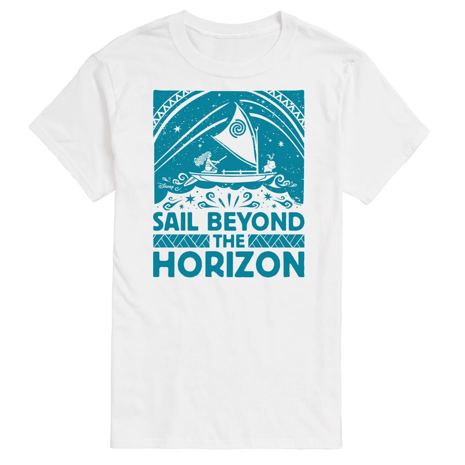 Футболка's Moana Big & Tall Sail Beyond The Horizon Disney, белый
Футболка's Moana Big & Tall Sail Beyond The Horizon Disney, белый
