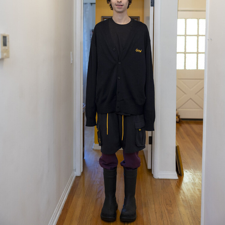 Трикотаж с буквенным логотипом серии «Унисекс» черного цвета Drew House, черный
Трикотаж с буквенным логотипом серии «Унисекс» черного цвета Drew House, черный