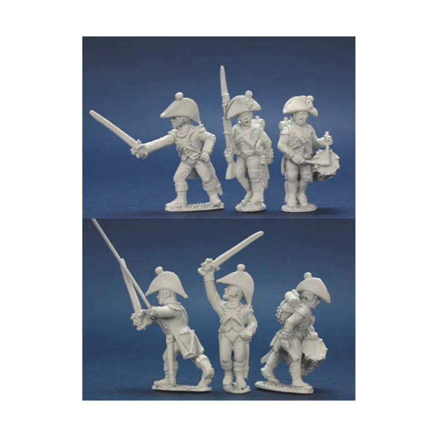 Смешанное французское командование до 1812 г., устав / парадная форма и двурог, наступление, Napoleonics - French (28mm) (Front Rank Miniatures)
Смешанное французское командование до 1812 г., устав / парадная форма и двурог, наступление, Napoleonics - French (28mm) (Front Rank Miniatures)