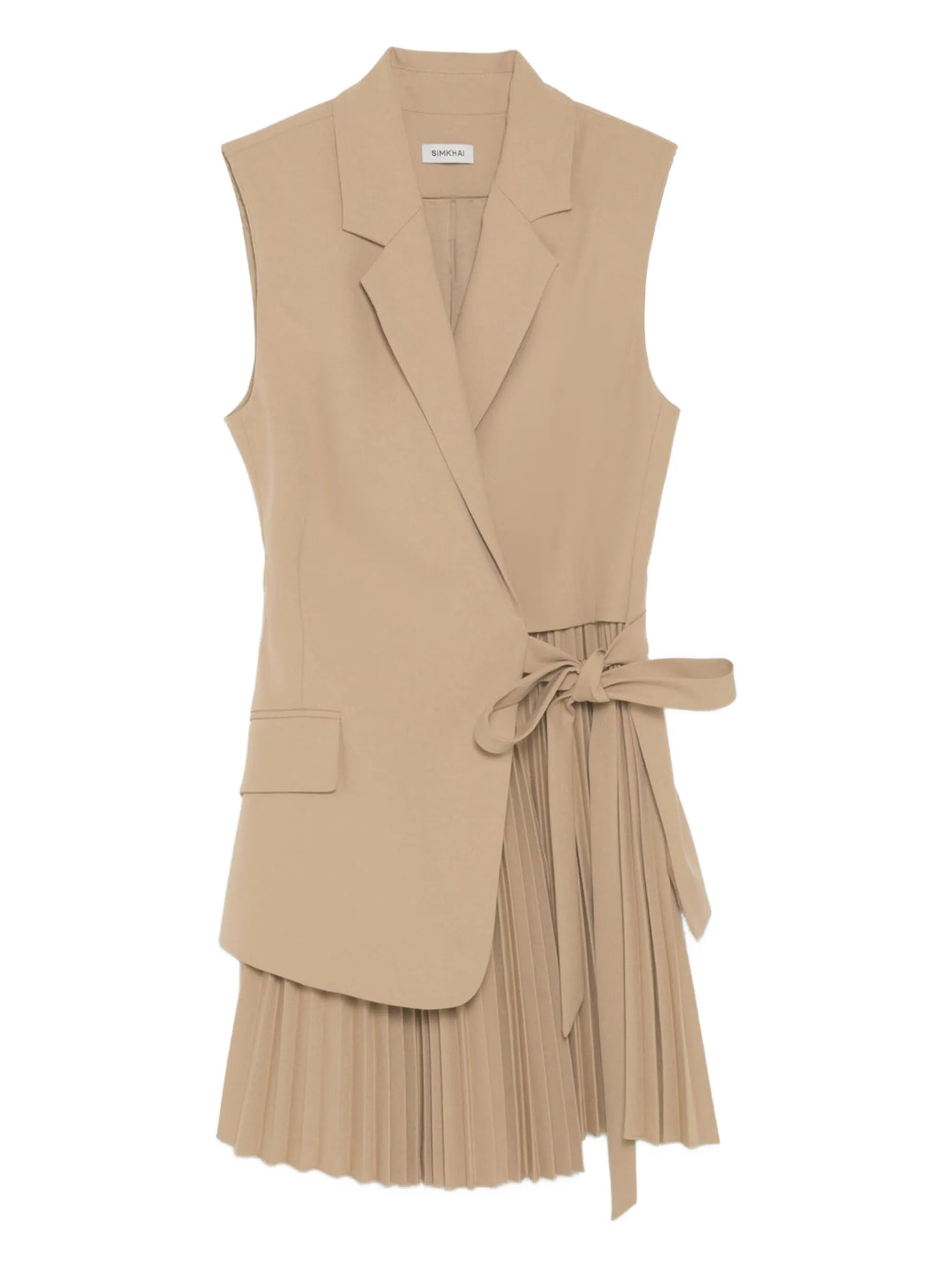 Плиссированное Мини - платье Eman Simkhai, бежевый
Плиссированное Мини - платье Eman Simkhai, бежевый