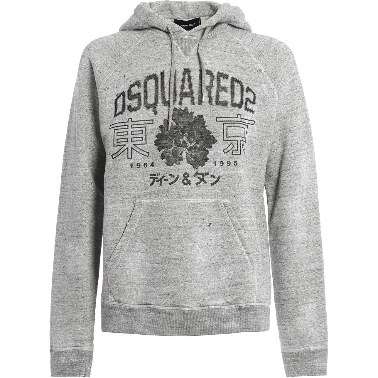 DSQUARED 2 Серый мужской свитшот
DSQUARED 2 Серый мужской свитшот