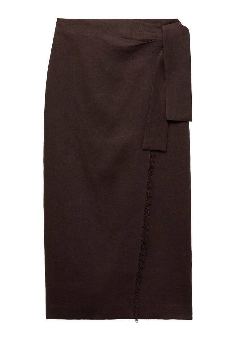 Юбка с запахом PAREO Mango, коричневый
Юбка с запахом PAREO Mango, коричневый