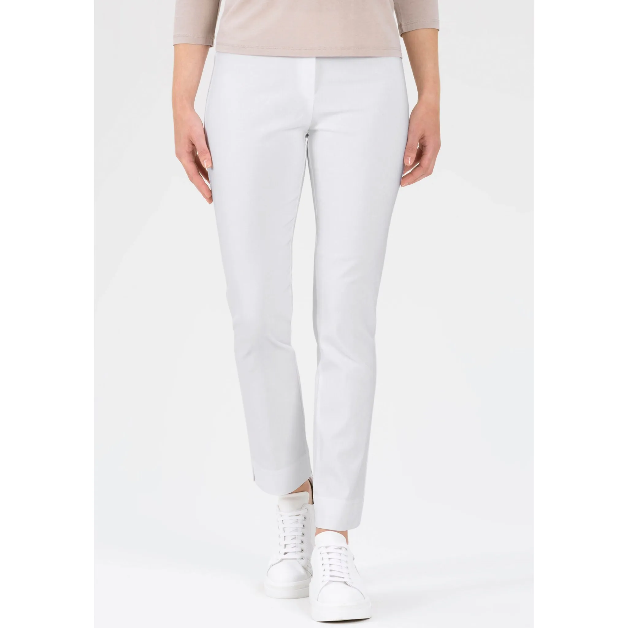 Брюки-стрейч Stehmann "INA", длина до щиколотки, белый
Брюки-стрейч Stehmann "INA", длина до щиколотки, белый