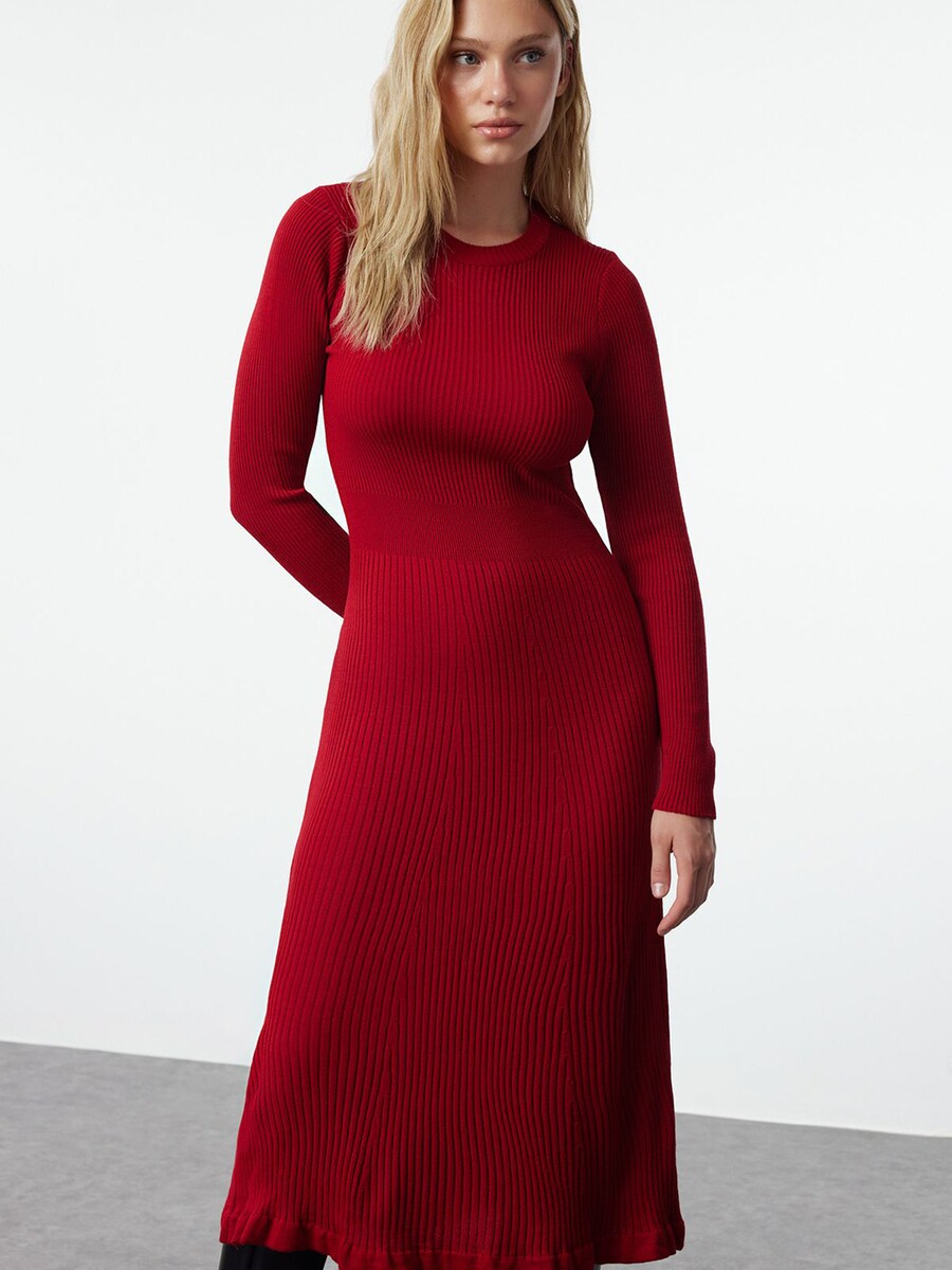 Вязаное платье Trendyol, цвет Dark red
Вязаное платье Trendyol, цвет Dark red