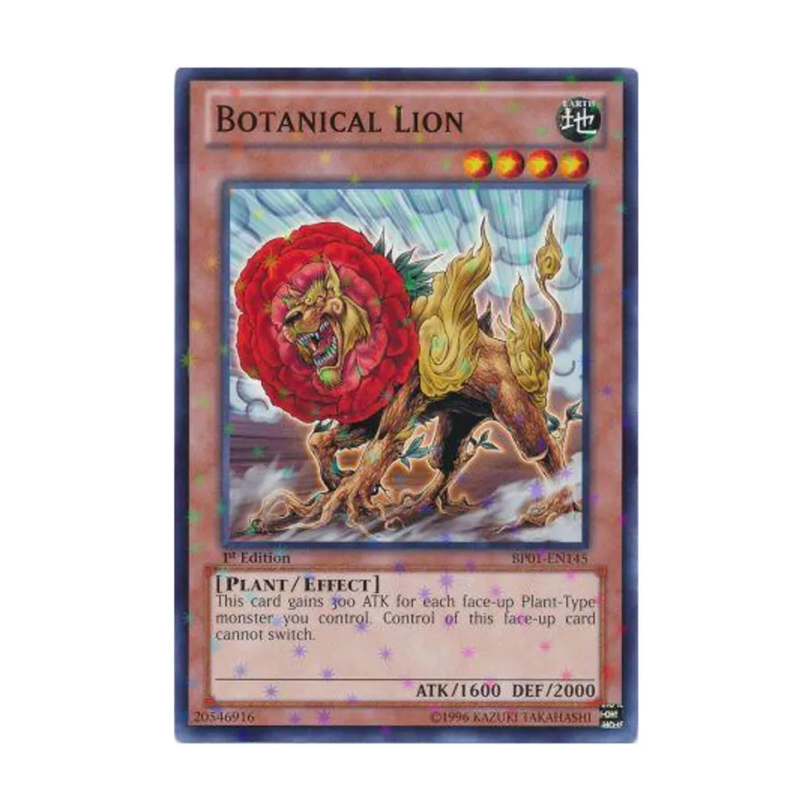 CCG Ботанический лев (обычный), Yu-Gi-Oh - Battle Pack 1 - Epic Dawn - Singles
CCG Ботанический лев (обычный), Yu-Gi-Oh - Battle Pack 1 - Epic Dawn - Singles