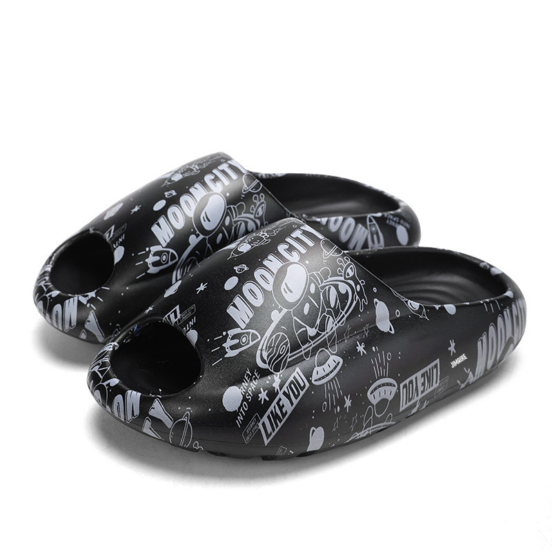 King Jinmai EVA Граффити Слайдеры Унисекс — черные, цвет Black
King Jinmai EVA Граффити Слайдеры Унисекс — черные, цвет Black