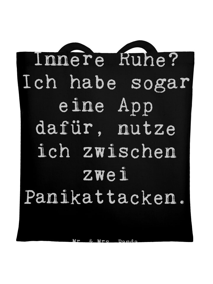 Сумка для переноски Mr & Mrs Panda Innere Ruhe, черный
Сумка для переноски Mr & Mrs Panda Innere Ruhe, черный