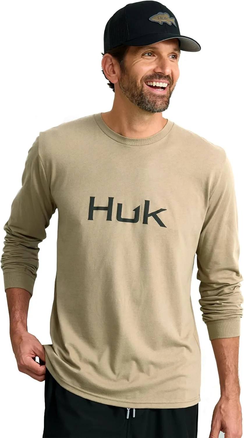 Футболка HUK с длинным рукавом и принтом Fishing Logo
Футболка HUK с длинным рукавом и принтом Fishing Logo