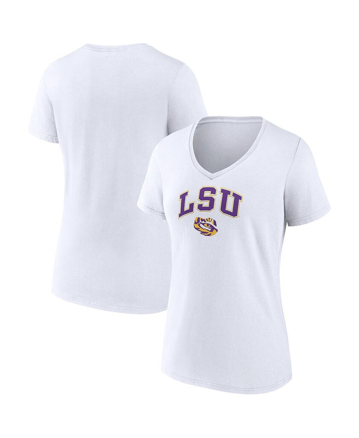 Женская белая футболка с v-образным вырезом и фирменным логотипом LSU Tigers Evergreen Campus Fanatics, белый, Белый;серый, Женская белая футболка с v-образным вырезом и фирменным логотипом LSU Tigers Evergreen Campus Fanatics, белый
Женская белая футболка с v-образным вырезом и фирменным логотипом LSU Tigers Evergreen Campus Fanatics, белый, Белый;серый, Женская белая футболка с v-образным вырезом и фирменным логотипом LSU Tigers Evergreen Campus Fanatics, белый