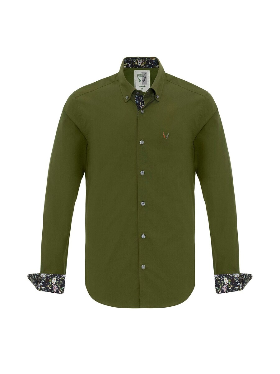 Рубашка By Diess Collection Regular fit Button Up, зеленый
Рубашка By Diess Collection Regular fit Button Up, зеленый