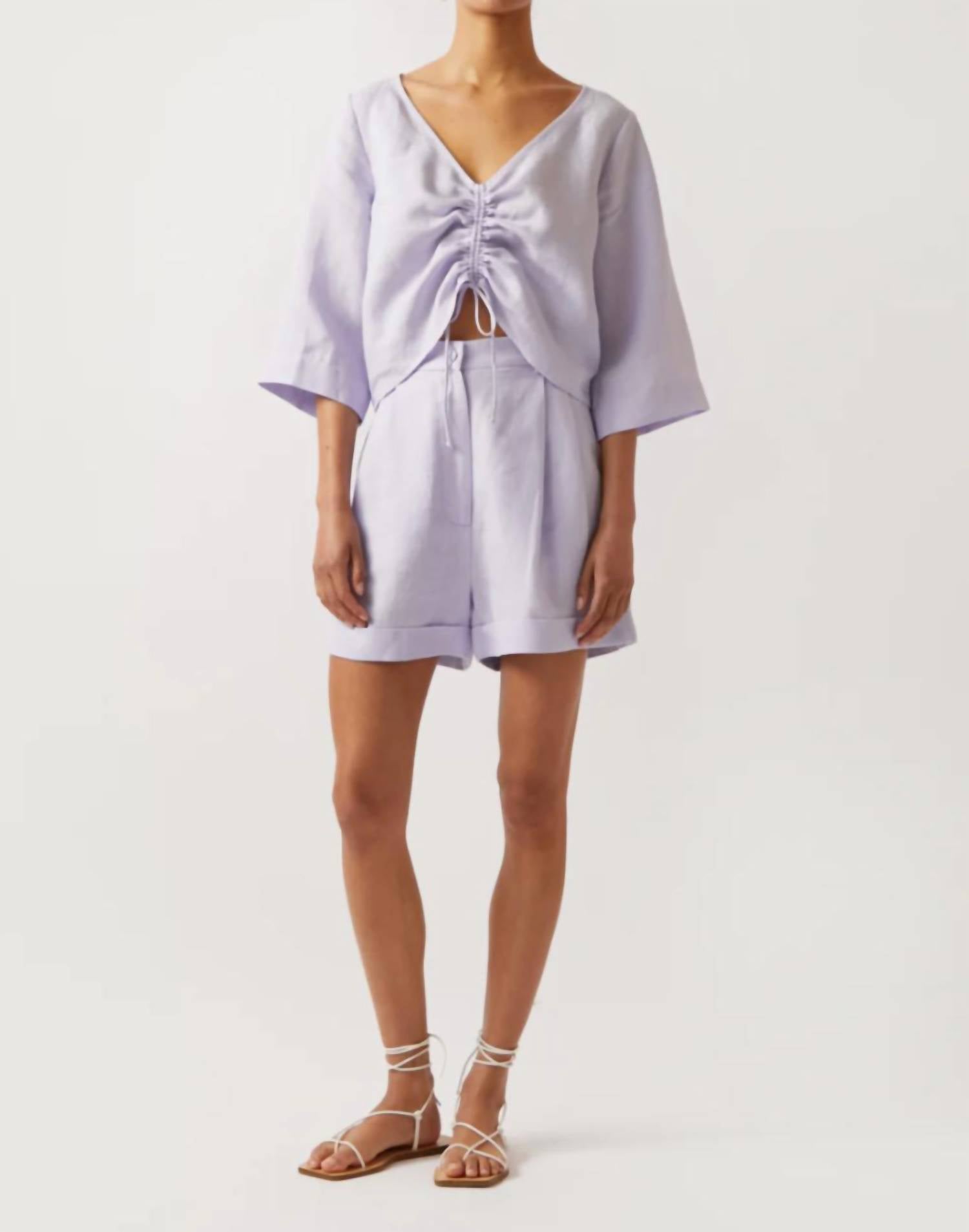 Клементина Шорты в сиреневом Casa Raki
Клементина Шорты в сиреневом Casa Raki