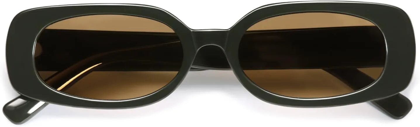 Солнцезащитные очки VANLINKER Retro Rectangle Polarized для женщин, модные, в стиле 90-х, винтажная узкая прямоугольная оправа VL9848, C5-dark Green/Brown
Солнцезащитные очки VANLINKER Retro Rectangle Polarized для женщин, модные, в стиле 90-х, винтажная узкая прямоугольная оправа VL9848, C5-dark Green/Brown