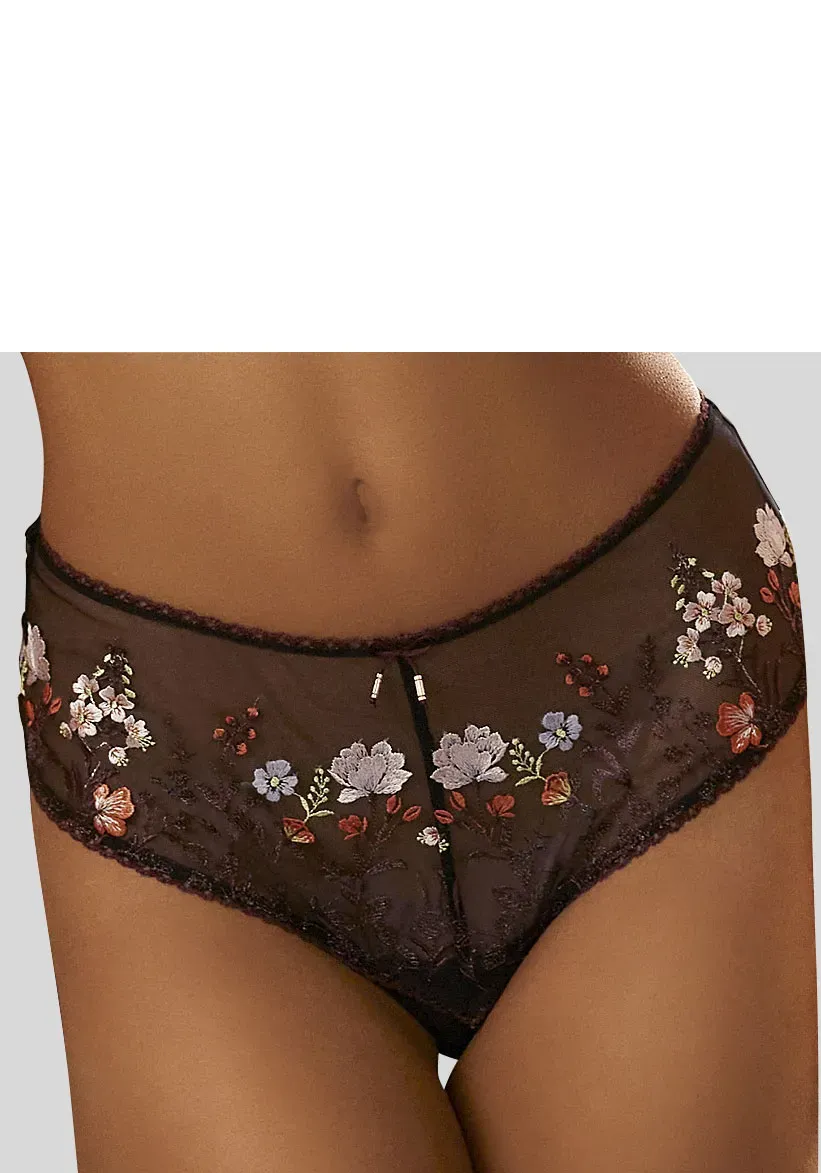Трусики-стринги LASCANA "Мария" с яркими цветами из кружевной вышивки, черный
Трусики-стринги LASCANA "Мария" с яркими цветами из кружевной вышивки, черный