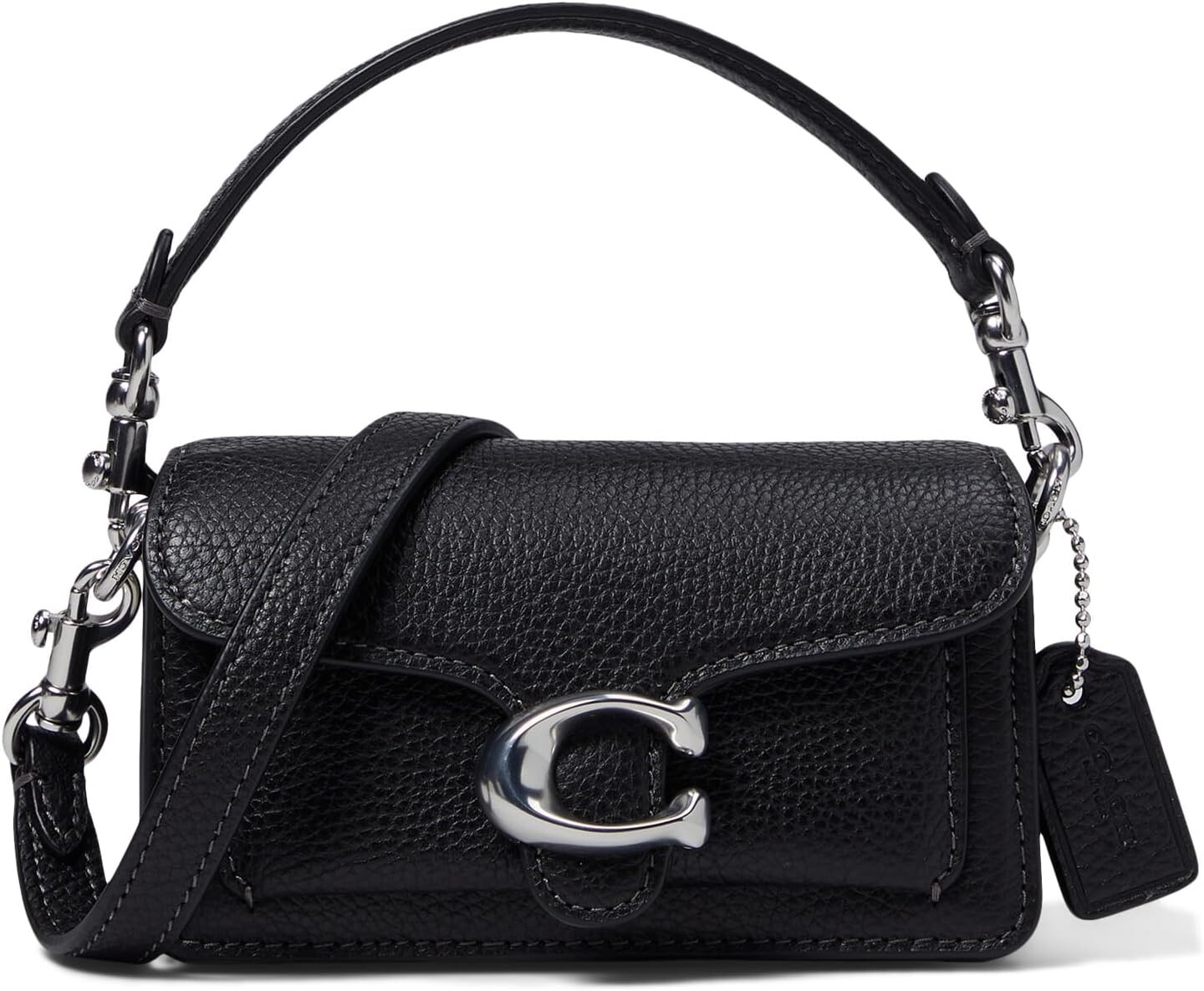 Сумка Polished Pebble Leather Tabby 12 COACH, черный
Сумка Polished Pebble Leather Tabby 12 COACH, черный