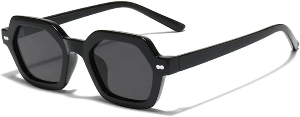 Ретро-модные солнцезащитные очки для женщин и мужчин, классический винтажный стиль, защита от УФ-излучения UV400, для активного отдыха VFDHN, Black Black
Ретро-модные солнцезащитные очки для женщин и мужчин, классический винтажный стиль, защита от УФ-излучения UV400, для активного отдыха VFDHN, Black Black