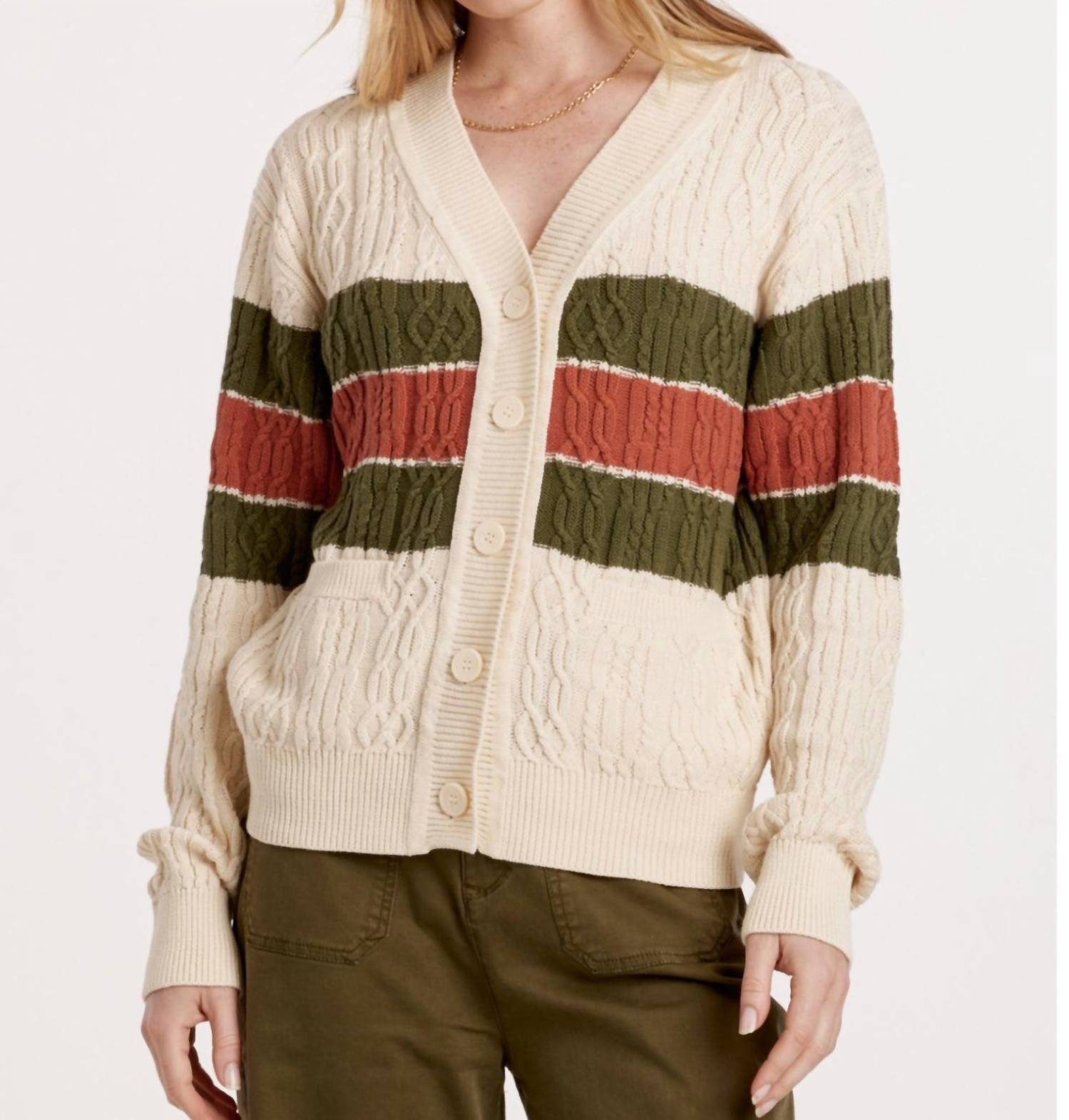 Кардиган Lulu в полоску Rustic Vineyard Another Love, цвет rustic vineyard stripe
Кардиган Lulu в полоску Rustic Vineyard Another Love, цвет rustic vineyard stripe