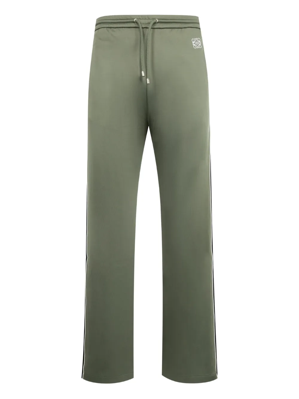 Брюки с кулиской и лампасами Loewe, зеленый
Брюки с кулиской и лампасами Loewe, зеленый