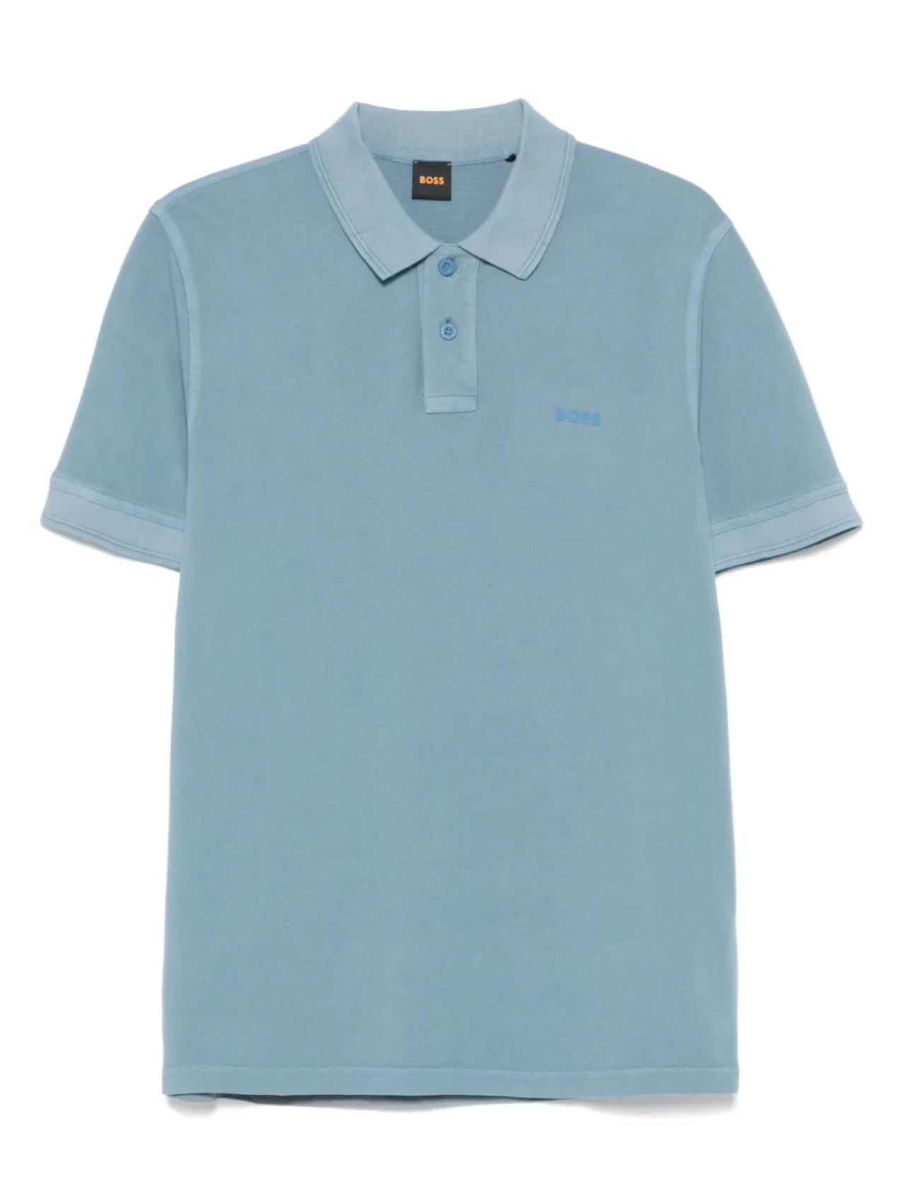 Рубашка-поло из пике с вышитым логотипом BOSS, синий
Рубашка-поло из пике с вышитым логотипом BOSS, синий