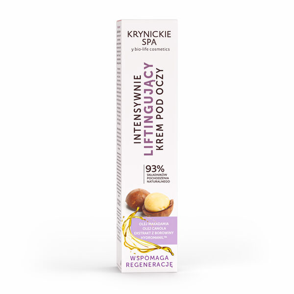 Интенсивный лифтинг-крем для кожи вокруг глаз, 30 г Krynickie Spa
Интенсивный лифтинг-крем для кожи вокруг глаз, 30 г Krynickie Spa