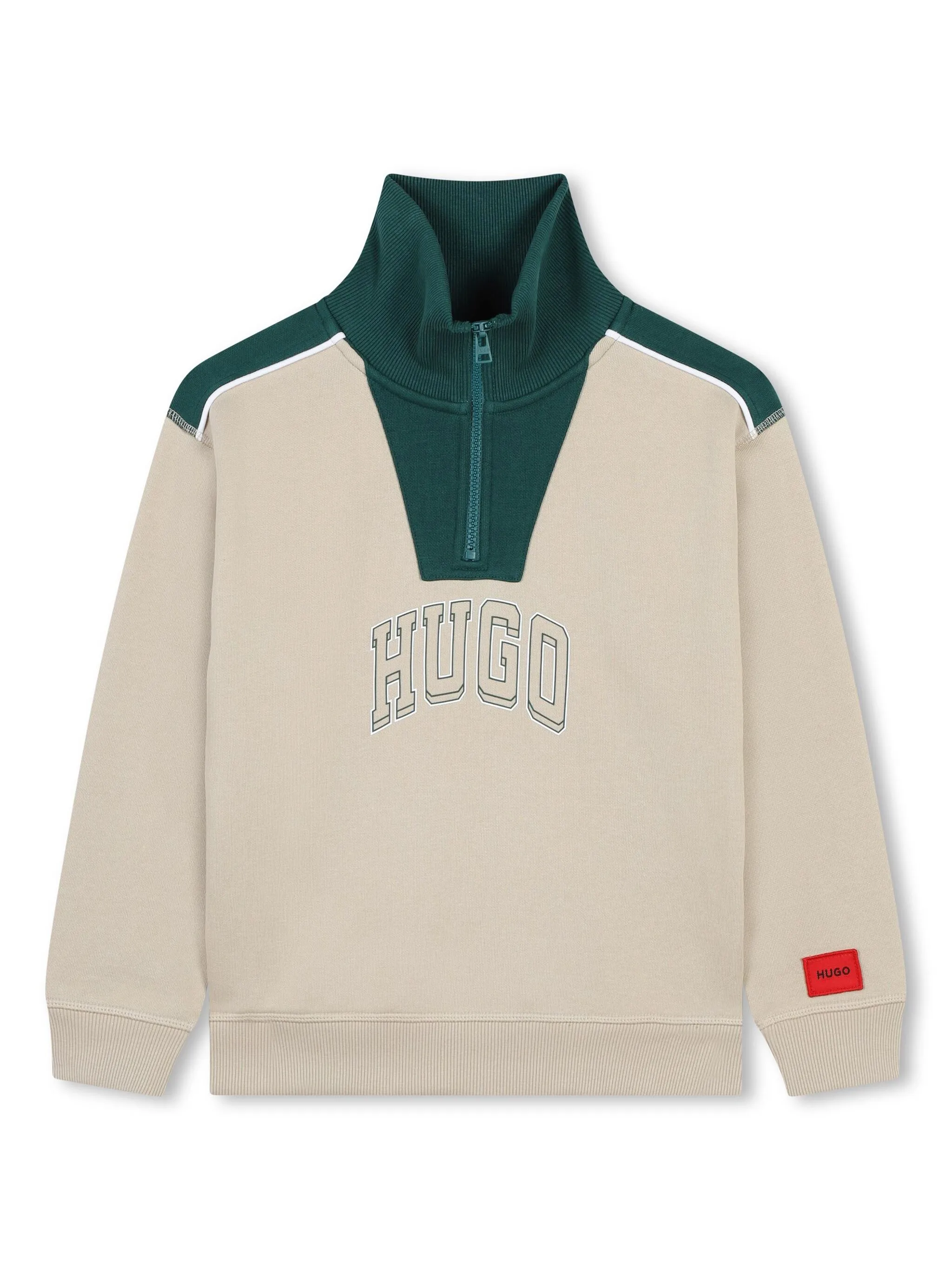 Толстовка с логотипом Hugo Kids, бежевый
Толстовка с логотипом Hugo Kids, бежевый