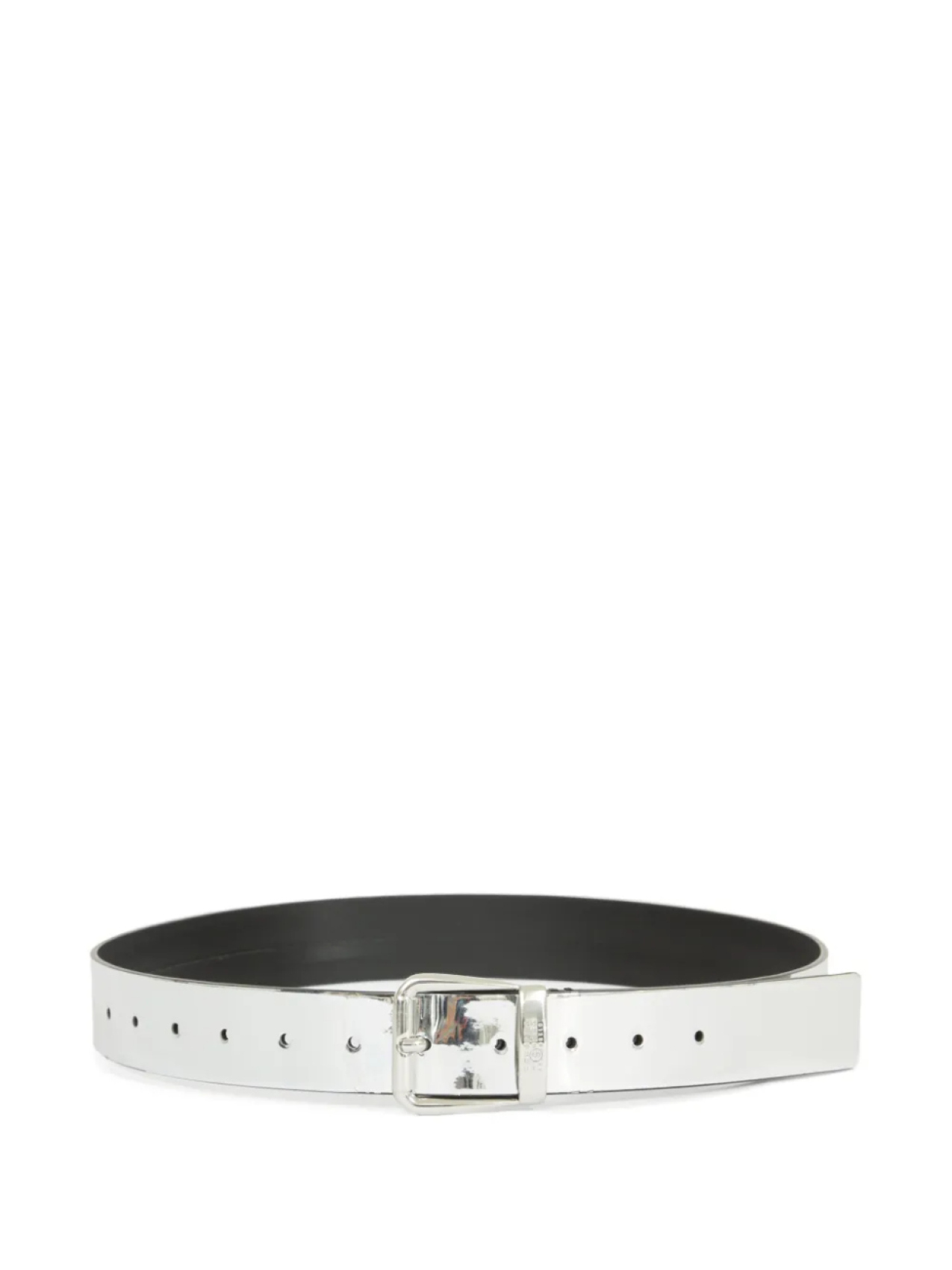 MM6 Maison Margiela ремень с логотипом, серебряный
MM6 Maison Margiela ремень с логотипом, серебряный