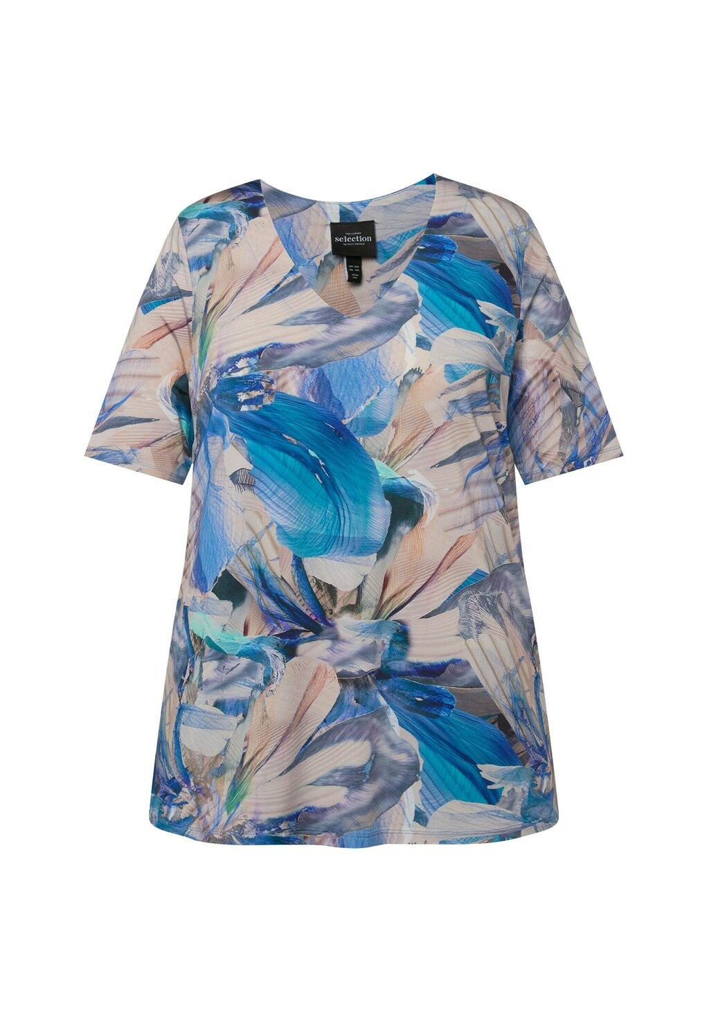 Футболка с принтом Ulla Popken, темно-синий
Футболка с принтом Ulla Popken, темно-синий