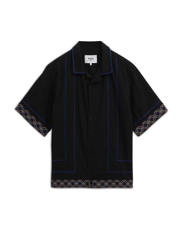 Лидо Бордер Принт Кэмп Рубашка Wax London, синий
Лидо Бордер Принт Кэмп Рубашка Wax London, синий