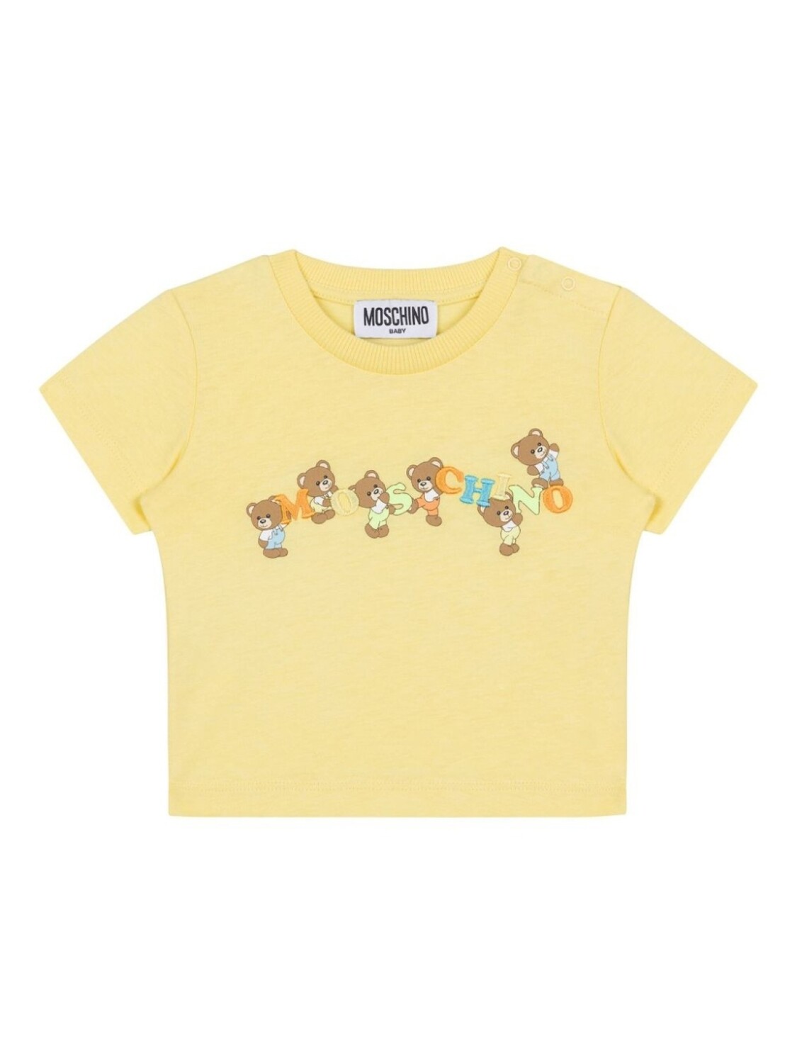 Moschino Kids футболка Teddy Bear, желтый
Moschino Kids футболка Teddy Bear, желтый