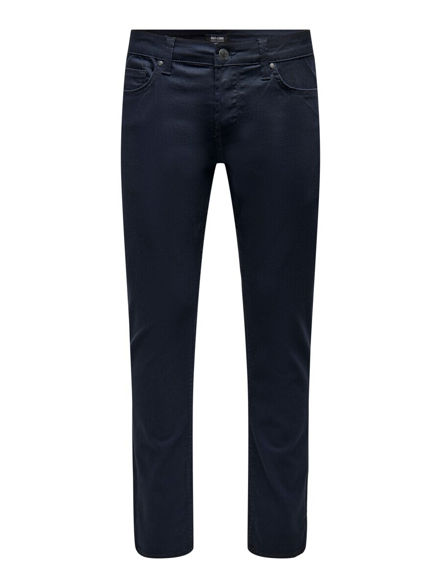 Тканевые брюки Only & Sons Slim fit Pants Loom, темно-синий 
Тканевые брюки Only & Sons Slim fit Pants Loom, темно-синий