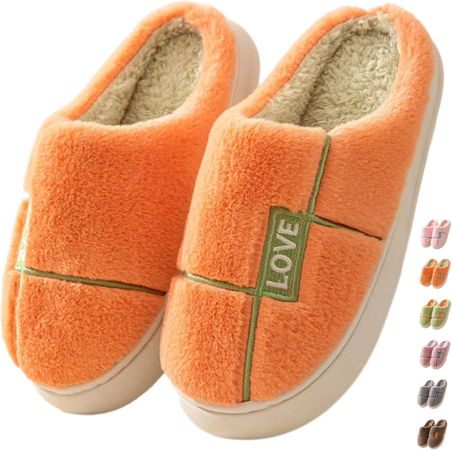 Домашние тапочки iwhgrmp для женщин и мужчин, плюшевые хлопковые зимние теплые тапочки, милые комнатные тапочки для пары, мягкая подошва, тапочки для спальни, нескользящие шлепанцы, оранжевый
Домашние тапочки iwhgrmp для женщин и мужчин, плюшевые хлопковые зимние теплые тапочки, милые комнатные тапочки для пары, мягкая подошва, тапочки для спальни, нескользящие шлепанцы, оранжевый