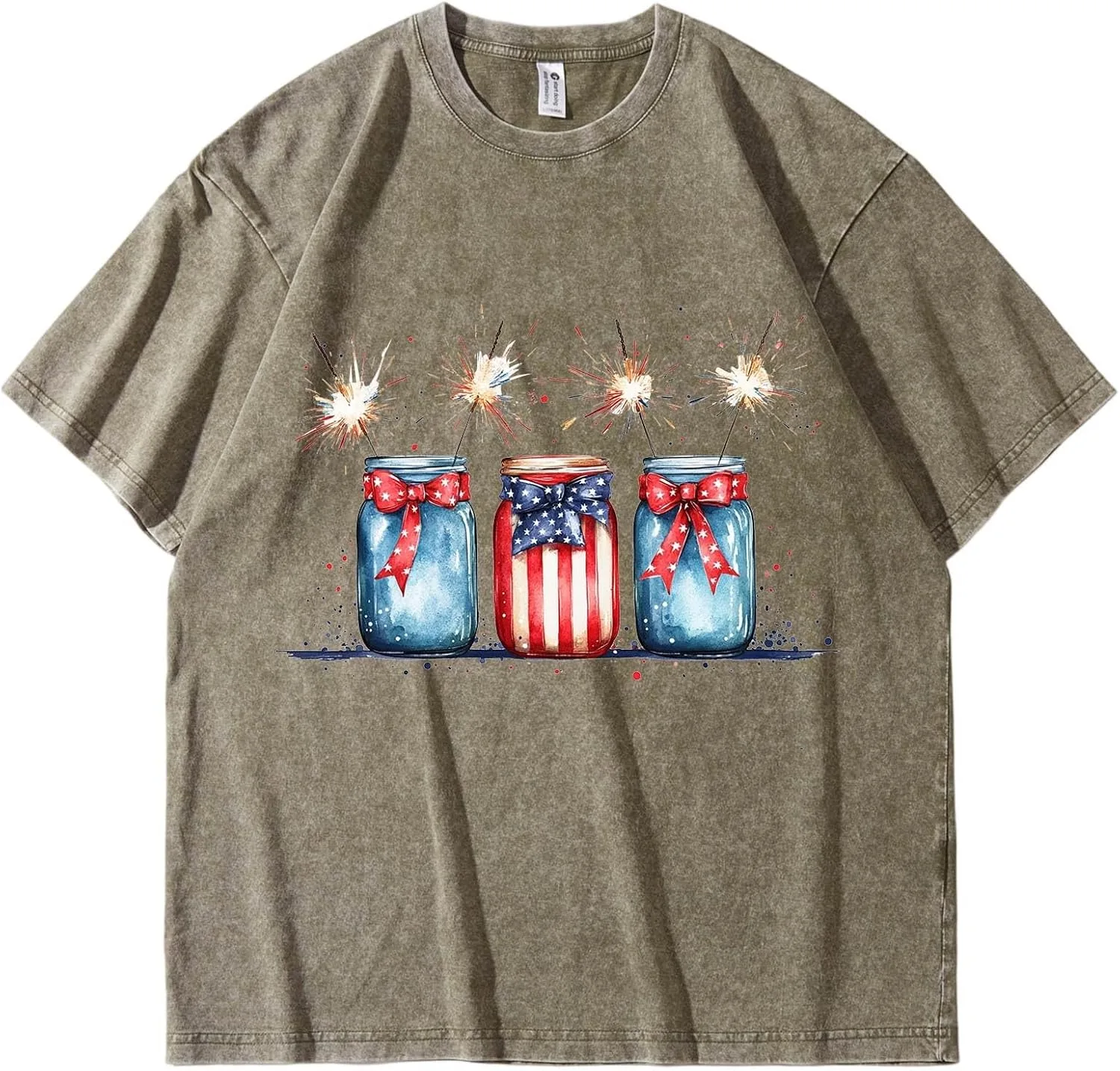 Топ для женщин 4th of July с принтом Stars and Stripes FQZWONG
Топ для женщин 4th of July с принтом Stars and Stripes FQZWONG