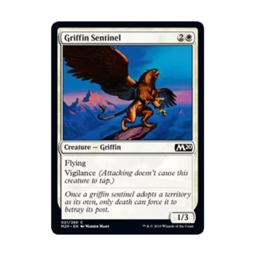 CCG Страж Грифона (К), MTG - Core Set 2020
CCG Страж Грифона (К), MTG - Core Set 2020