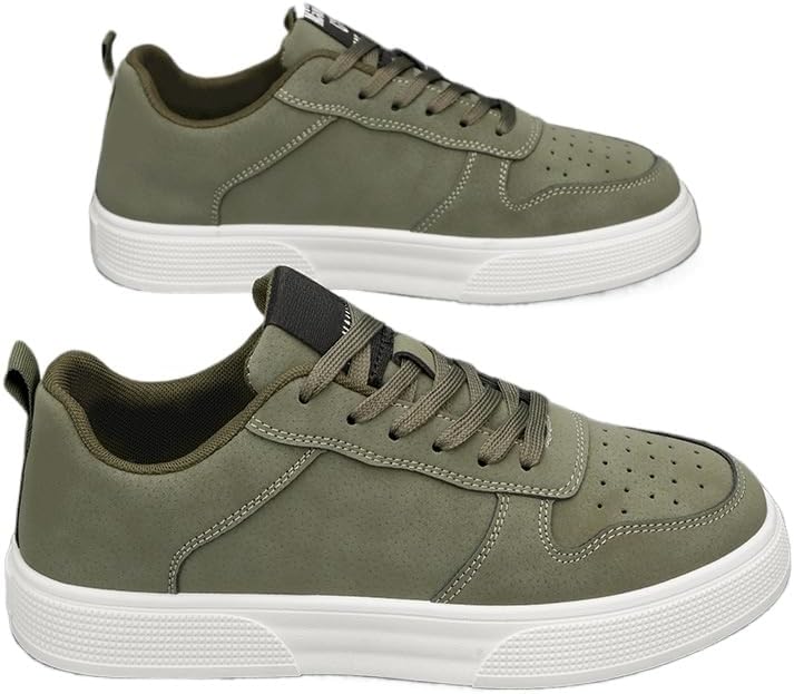 Мужские кроссовки для скейтбординга, удобные с противоскользящей дышащей резиновой подошвой, на шнуровке, для активного отдыха мужчин Hhhchpm, зеленый
Мужские кроссовки для скейтбординга, удобные с противоскользящей дышащей резиновой подошвой, на шнуровке, для активного отдыха мужчин Hhhchpm, зеленый