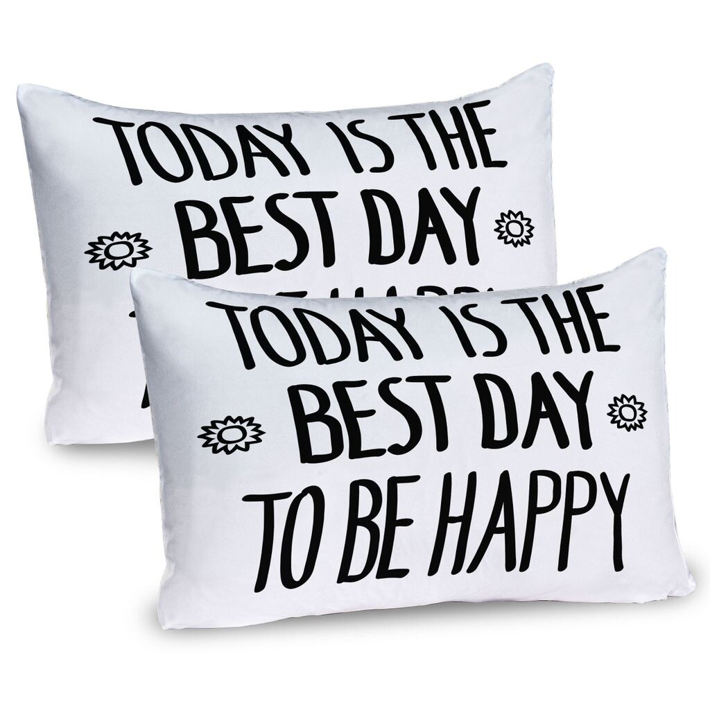 ABAKUHAUS Be Happy Чехлы на подушку, комплект из 2 шт., Today is the Best Day Мотивационная надпись Happy Hand Drawn Flowers, Чехол для подушки с декоративным принтом, 80 x 40 см, Белый Черный
ABAKUHAUS Be Happy Чехлы на подушку, комплект из 2 шт., Today is the Best Day Мотивационная надпись Happy Hand Drawn Flowers, Чехол для подушки с декоративным принтом, 80 x 40 см, Белый Черный