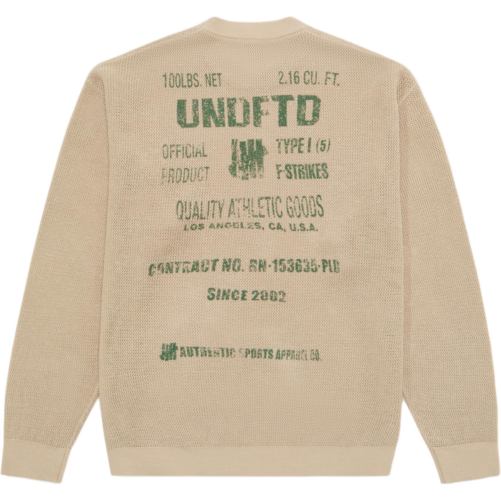 Свитера Unisex SS25 UNDEFEATED, хаки
Свитера Unisex SS25 UNDEFEATED, хаки