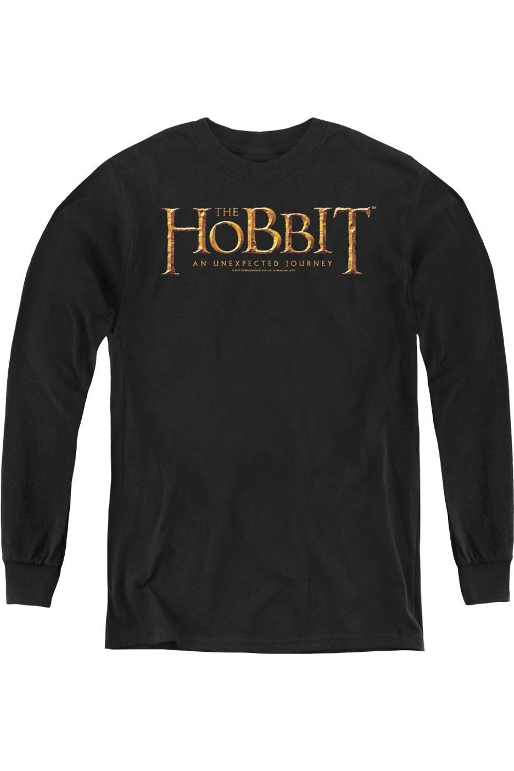 Футболка с длинным рукавом The Hobbit Logo для детей Gildan, черный
Футболка с длинным рукавом The Hobbit Logo для детей Gildan, черный