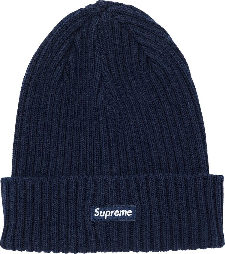 Шапка Supreme Overdyed 'Navy', синий 
Шапка Supreme Overdyed 'Navy', синий