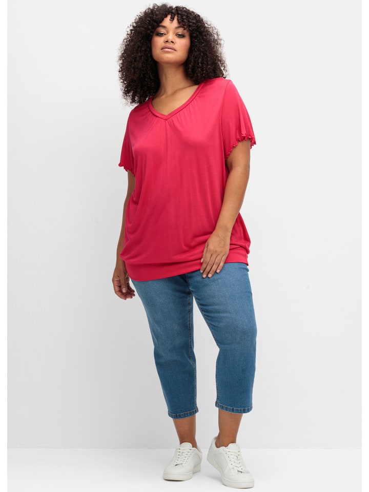 Футболка нежно-розового цвета sheego, Розовый, Футболка нежно-розового цвета sheego
Футболка нежно-розового цвета sheego, Розовый, Футболка нежно-розового цвета sheego