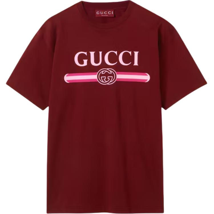 Футболка с принтом логотипа GUCCI, красный
Футболка с принтом логотипа GUCCI, красный