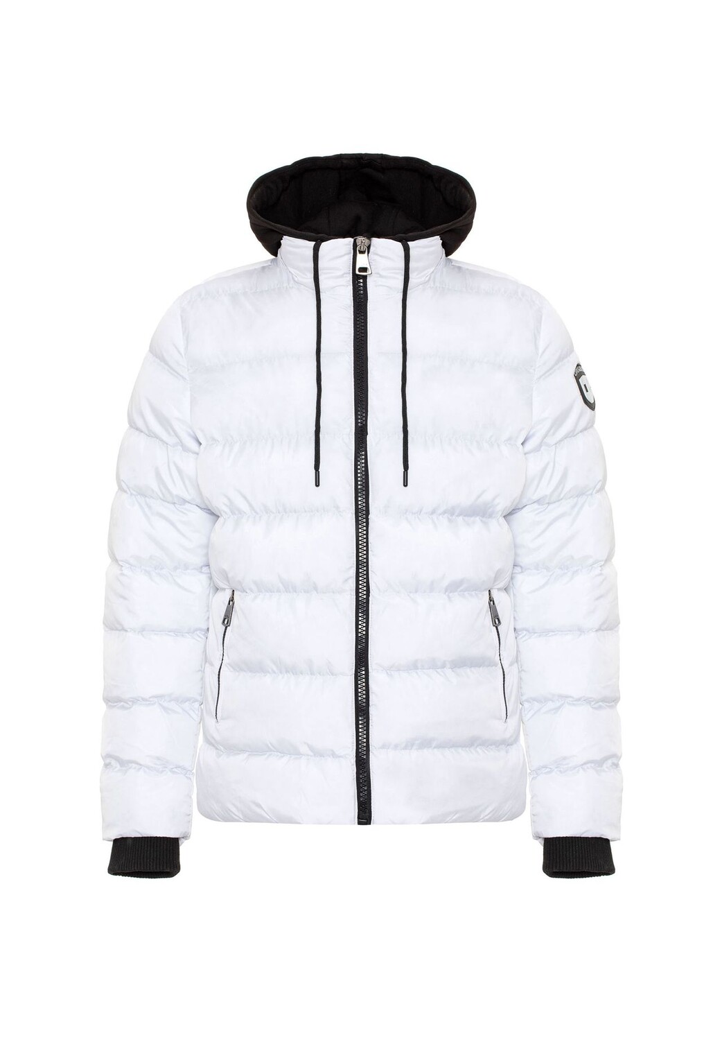 Стеганая куртка в современном образе CIPO & BAXX, белый
Стеганая куртка в современном образе CIPO & BAXX, белый