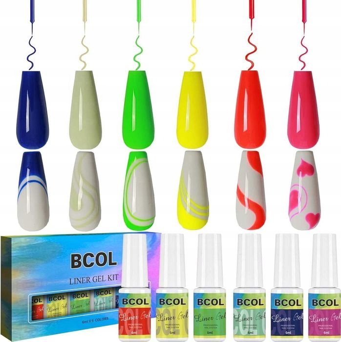 Набор гель-лаков для ногтей, 6 цветов Inna marka
Набор гель-лаков для ногтей, 6 цветов Inna marka