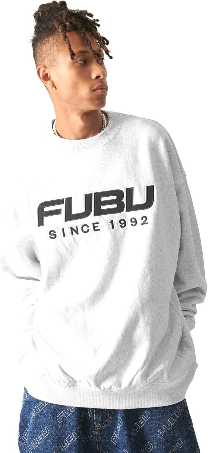 Толстовка FUBU, на флисовой подкладке, с длинным рукавом, с логотипом бренда, свободного кроя, в американском стиле, выберите свой дизайн, fubu-24fw-tops, унисекс, для взрослых, серый
Толстовка FUBU, на флисовой подкладке, с длинным рукавом, с логотипом бренда, свободного кроя, в американском стиле, выберите свой дизайн, fubu-24fw-tops, унисекс, для взрослых, серый