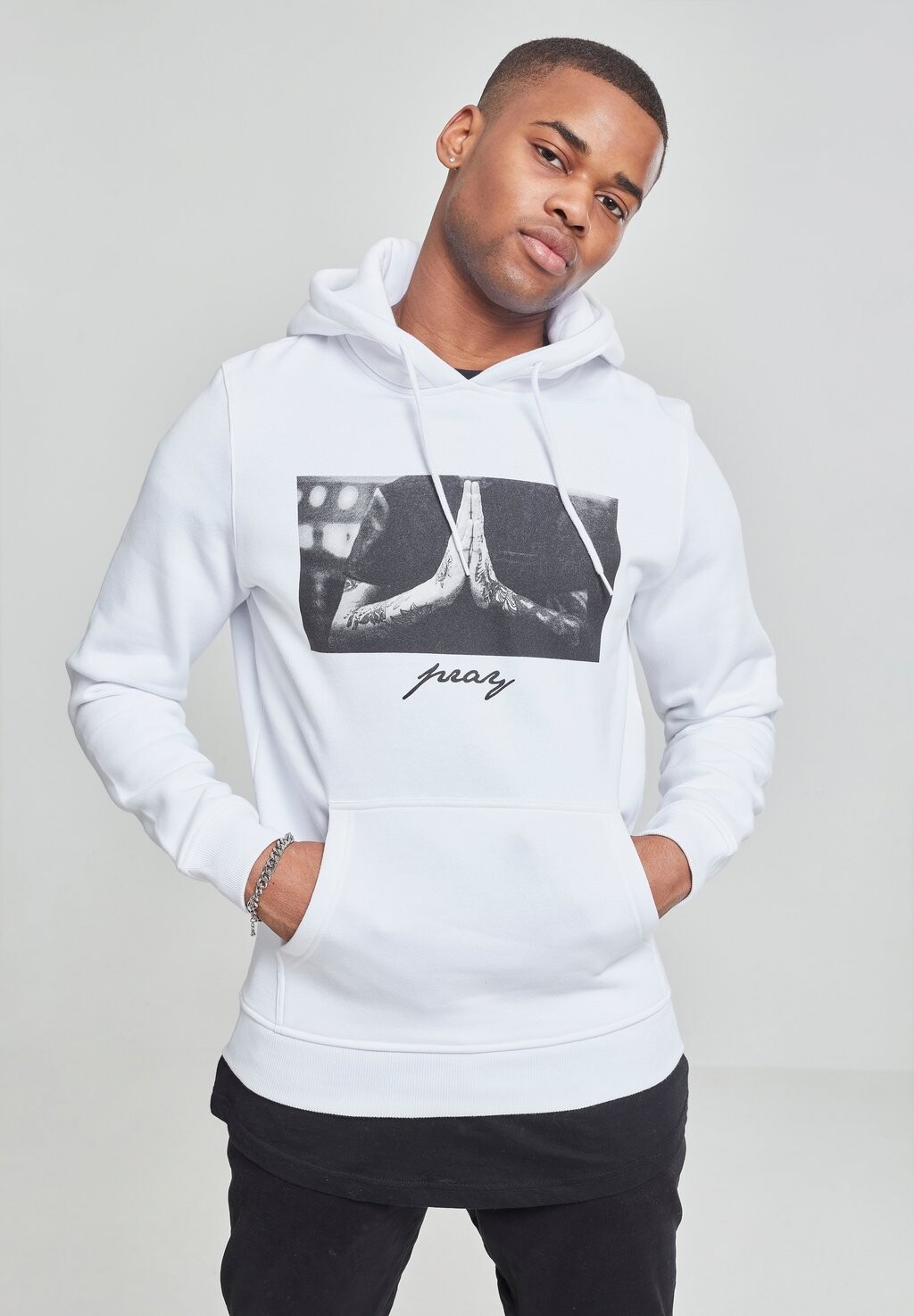 Толстовка PRAY Mister Tee, белый 
Толстовка PRAY Mister Tee, белый