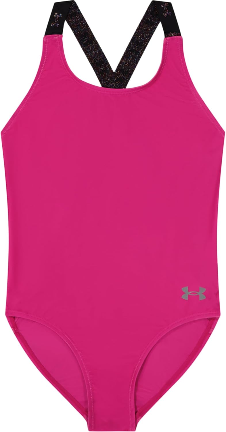 Under Armour Girls Girls' One Piece Swimsuit, Rebel Pink Racer
Under Armour Girls Girls' One Piece Swimsuit, Rebel Pink Racer