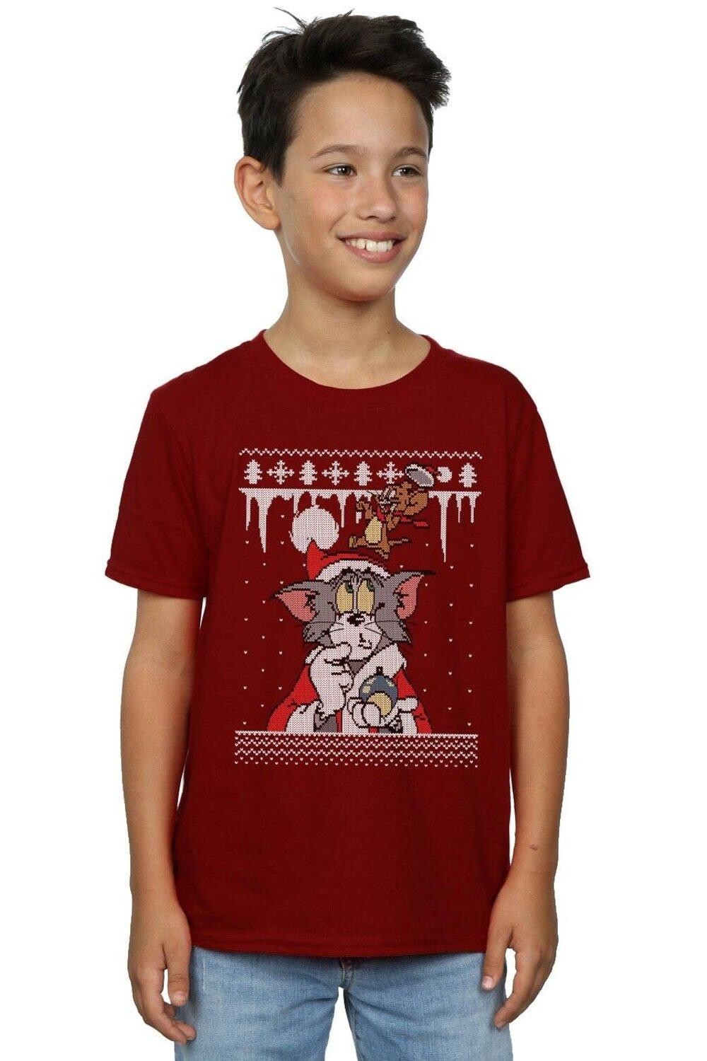 Футболка «Рождественская ярмарка с островом» Tom & Jerry, красный
Футболка «Рождественская ярмарка с островом» Tom & Jerry, красный