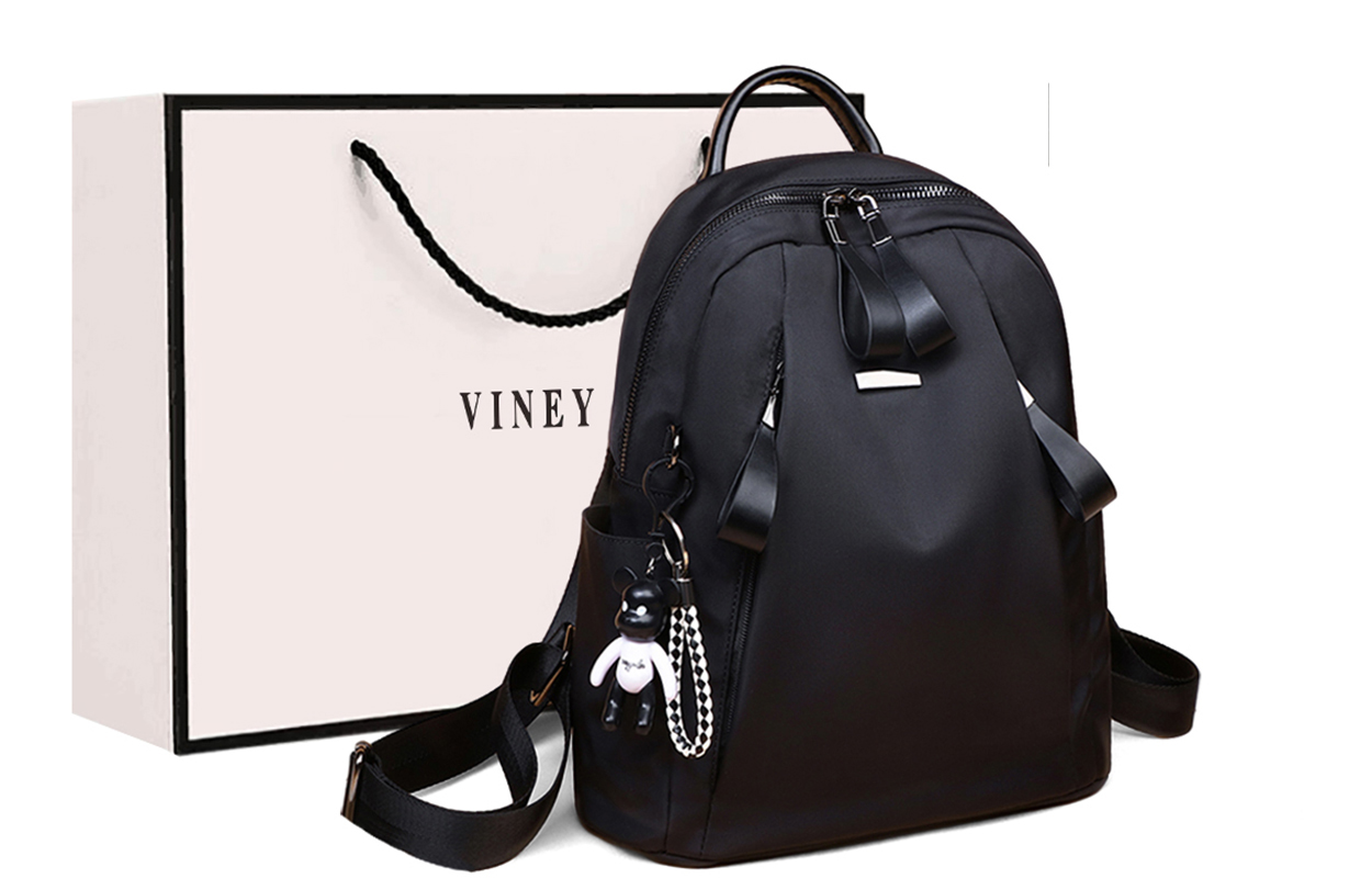 VINEY Оксфордский рюкзак с двойными лямками для женщин Экстрим Найт Блэк, Extreme Night Black
VINEY Оксфордский рюкзак с двойными лямками для женщин Экстрим Найт Блэк, Extreme Night Black