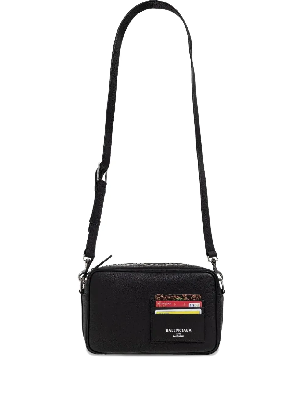 Сумка-мессенджер Credit Camera на молнии Balenciaga, черный
Сумка-мессенджер Credit Camera на молнии Balenciaga, черный
