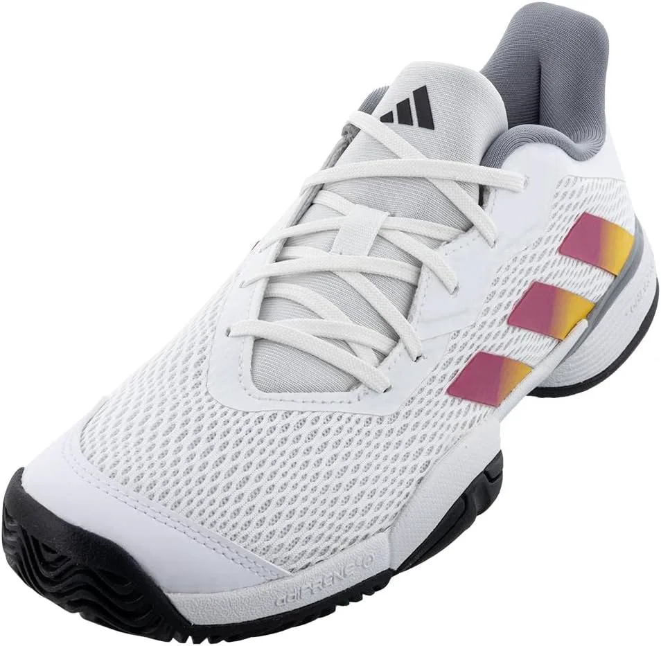 Кроссовки Adidas Barricade для мальчиков, белый/золотой/фуксия
Кроссовки Adidas Barricade для мальчиков, белый/золотой/фуксия