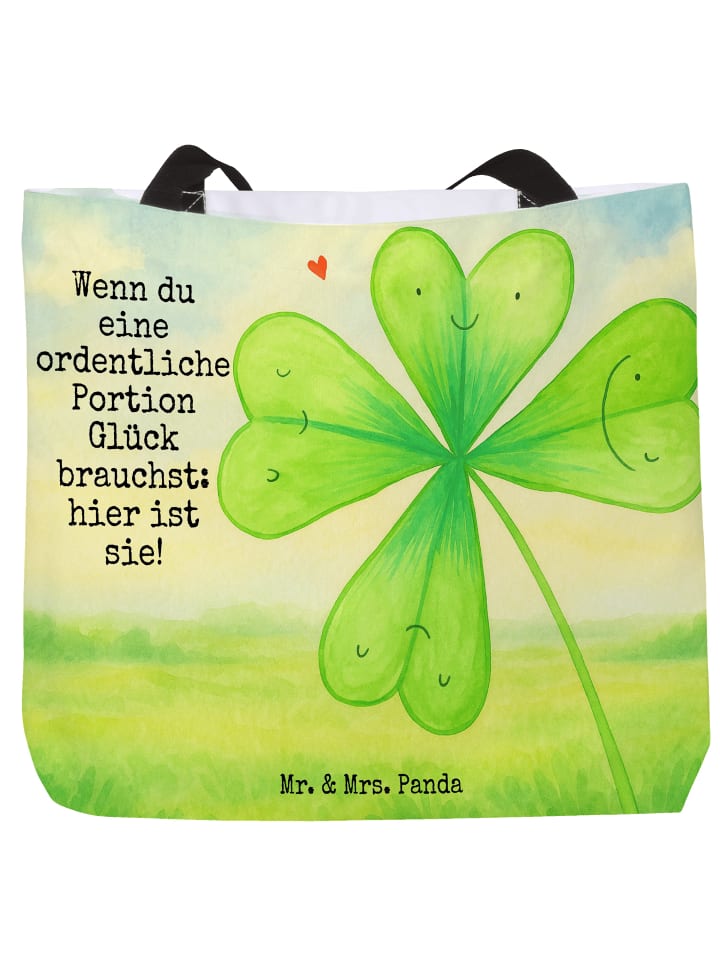 Сумка-шоппер с рисунком цветов и клевера и надписью белого цвета Mr. & Mrs. Panda
Сумка-шоппер с рисунком цветов и клевера и надписью белого цвета Mr. & Mrs. Panda