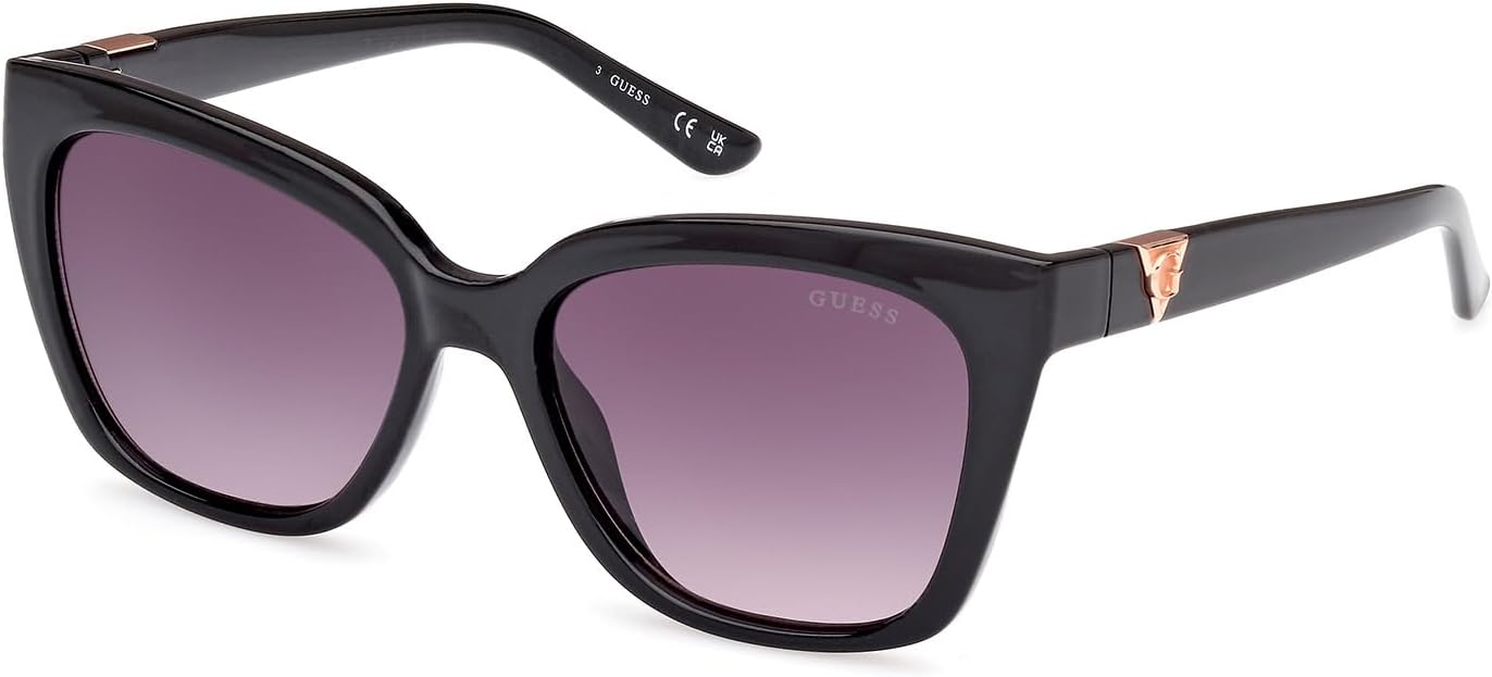 GUESS женские современные солнцезащитные очки, 01B Shiny Black
GUESS женские современные солнцезащитные очки, 01B Shiny Black